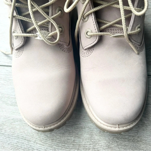 Women's Timberland Premium 6-Inch Waterproof Boot  In Light Pink - Picture 15 of 15